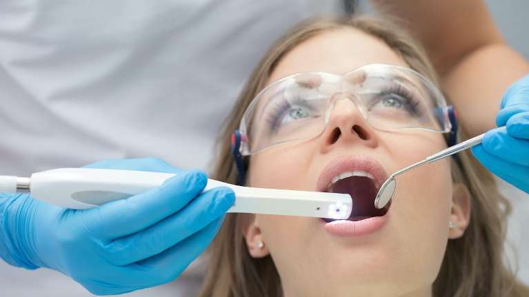 woman getting root canal treatment in Coeur d'Alene 