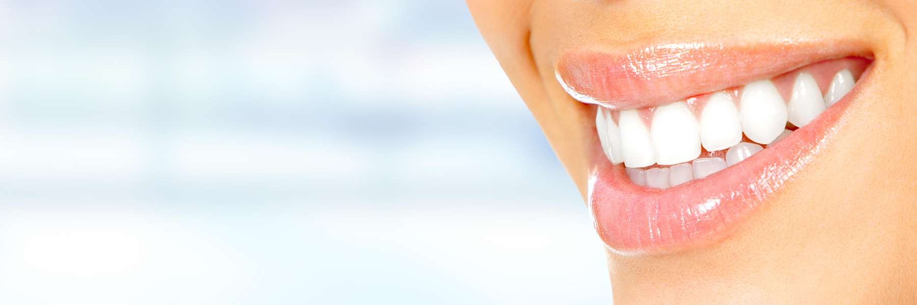 Close up of sandpoint woman's smile