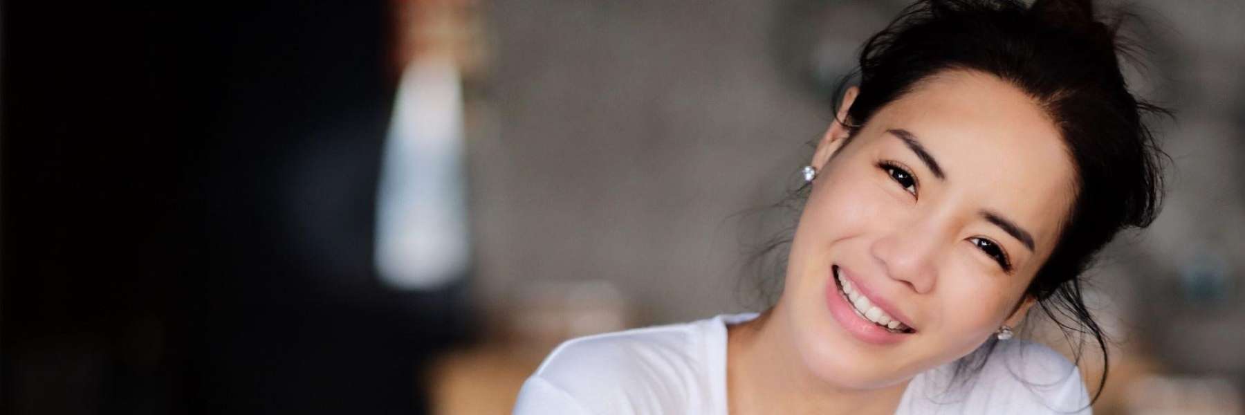 sandpoint woman smiling